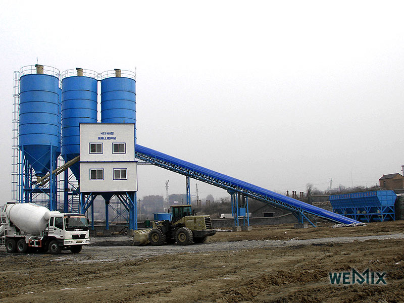 HZS180 Concrete Batching Plant